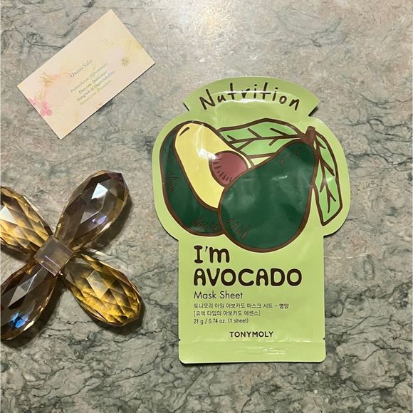 TONYMOLY I'm Avocado Mask sheet Nutrition , 21ml - Picture 2 of 3